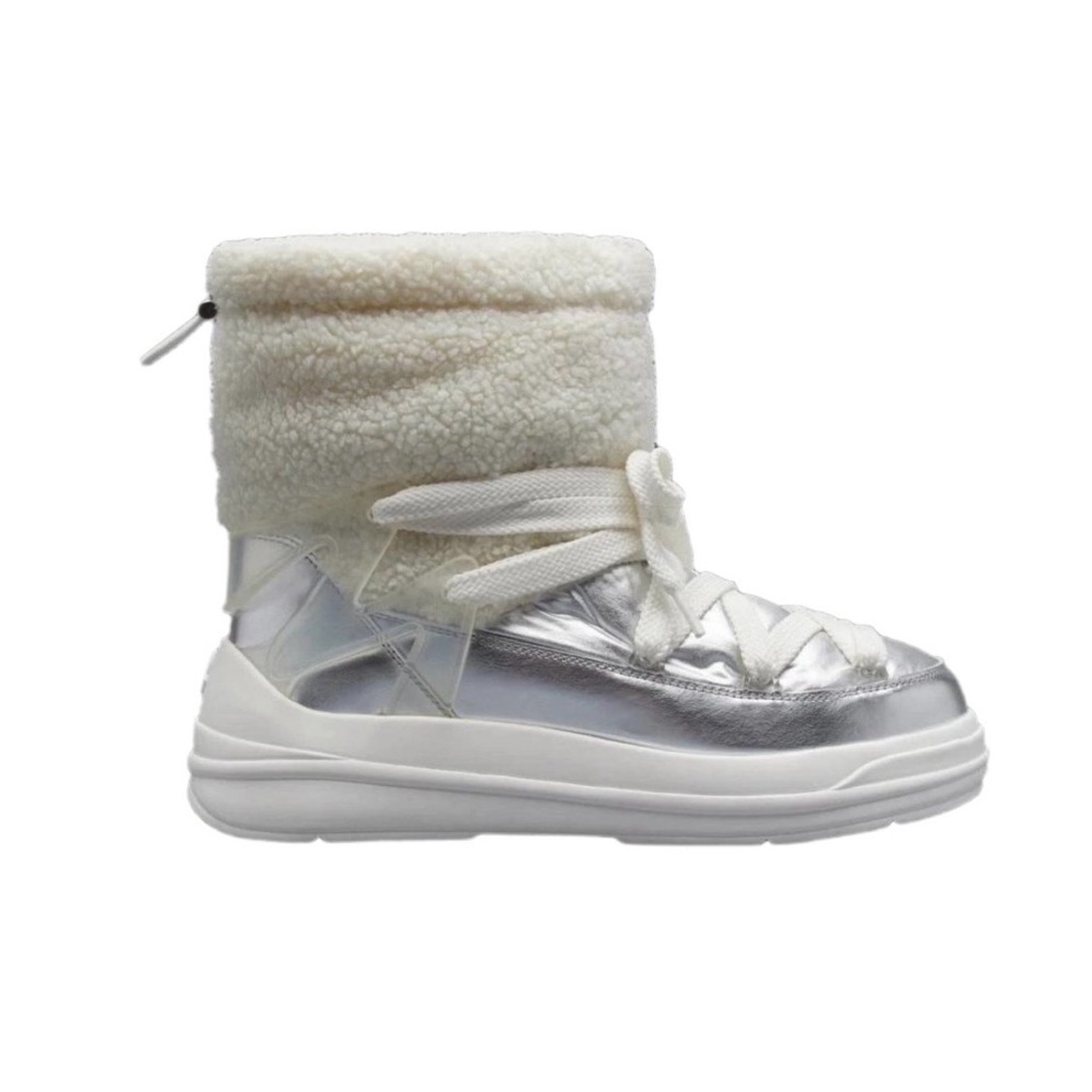 Moncler isolux metallic leather